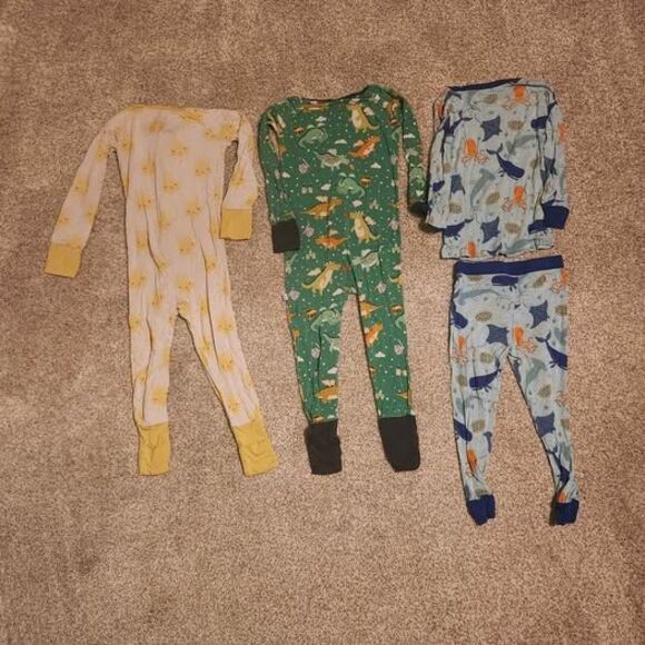 Little Sleepies Pajama Lot 18-24 Months - Picture 2 of 10